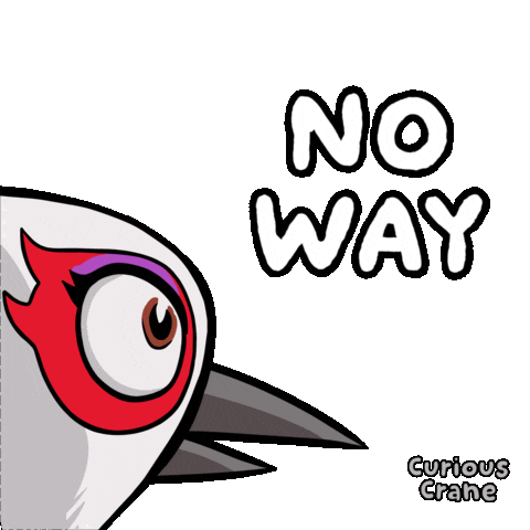 No Way What Sticker by VeeFriends