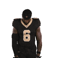 Nfl Armscrossed Sticker by New Orleans Saints