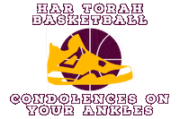 Jewish Sports Basketball Sticker by Yeshiva Har Torah