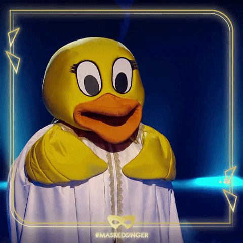 Duck GIF by The Masked Singer UK