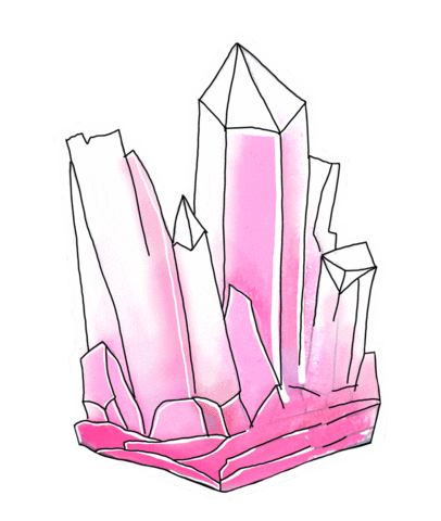Crystal Quartz Sticker by Atmosphere Home