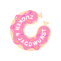 Pink Vegan Sticker by zuckerjagdwurst