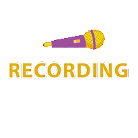 Recording On Air Sticker by Podcast Assistance