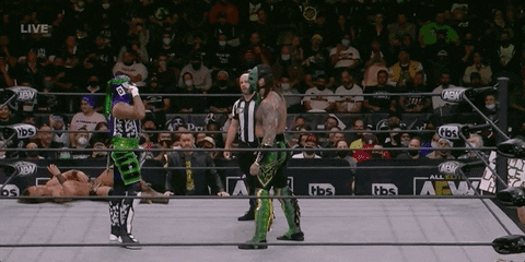 Aew On Tnt Lucha Bros GIF by All Elite Wrestling on TV