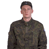 Puolustusvoimat_FI pv peukku intti armeija Sticker