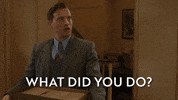 Scared What Did You Do GIF by All Creatures Great And Small