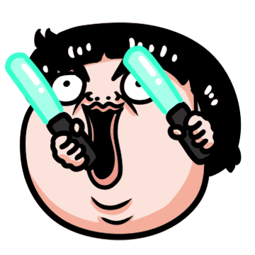 Cheer Up Fighting Sticker