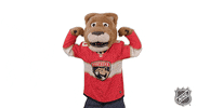 Flexing Ice Hockey GIF by NHL