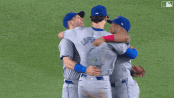 Blue Jays Hug GIF by Toronto Blue Jays