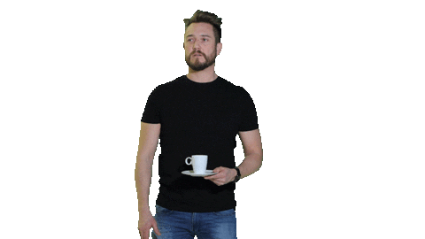 Coffee Man Sticker by Gruppe C Photography