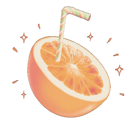 sannannas drink orange healthy fresh Sticker