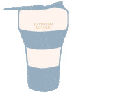 Cup Zero Waste Sticker by Daydream Republic