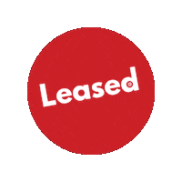 Leased Sticker by MMJ Real Estate