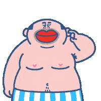 Ear Listen Sticker by SOWINGHONG