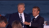 donald trump emmanuel macron g7 world leaders g7 summit GIF