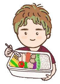 Hungry Lunch Sticker