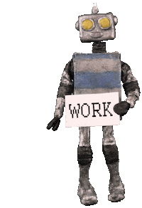 Click Work In Progress Sticker