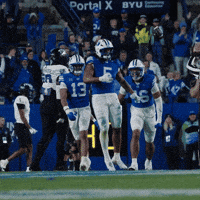 Byu Football Celebration GIF by BYU Cougars