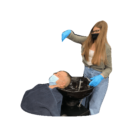 alaskabarbershop barbershop аляска барбершоп мужская стрижка мытье головы Sticker