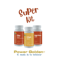 Powergoldenoficial natural obs fitoterapia superkit Sticker