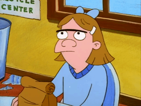 hey arnold nicksplat GIF