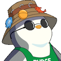 Stock Market Wow Sticker by Pudgy Penguins