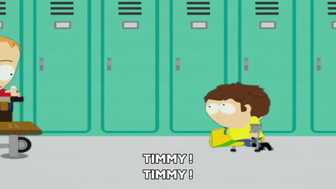 sad jimmy valmer GIF by South Park 