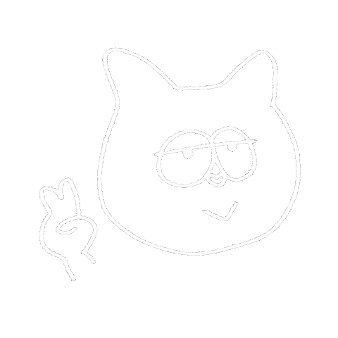 Cat Peace Sticker