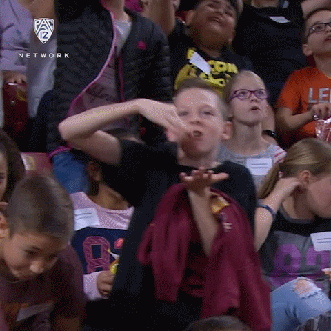 Ncaa Basketball Eating GIF by Pac-12 Network