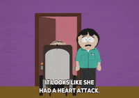 heart attack eww GIF by South Park 