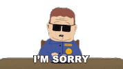 Sorry Police Sticker by South Park
