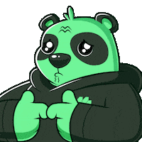 Big Eyes Please Sticker by SuperVerse