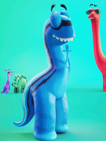 Feeling Myself Dancing GIF by Claynosaurz