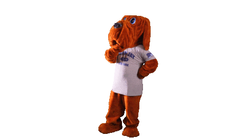 Bloodhound Cuny Sticker by John Jay College