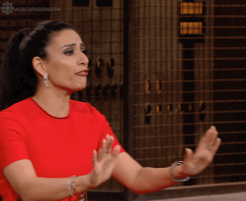 scared dragons' den GIF by CBC
