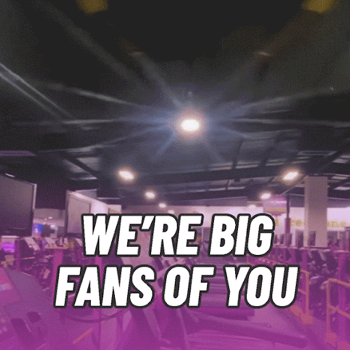 Big Fans GIF by Planet Fitness