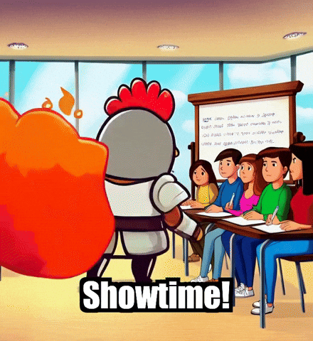 Showtime Class GIF by Zorooster