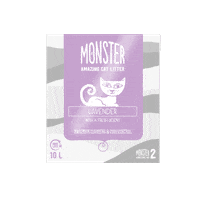 Monster Cat Litter Sticker by Tree of Pets