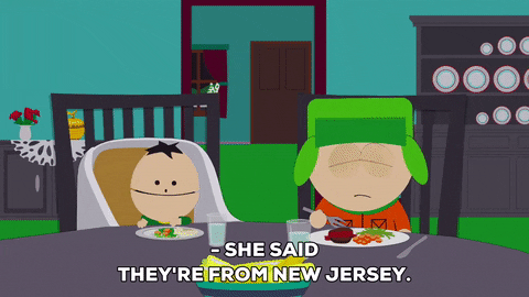 kyle broflovski eating GIF by South Park 