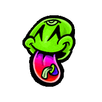 Happy Third Eye Sticker