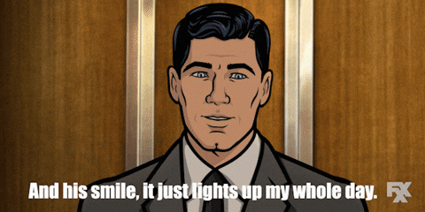 Happy In Love GIF by Archer