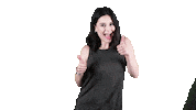Happy Zooey Deschanel Sticker by HelloGiggles