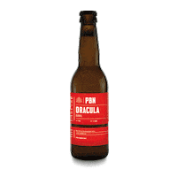 piccolobirrificionapoletano beer dracula pbn dubbel Sticker