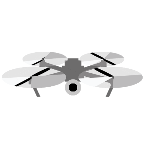 Drone Sticker by Aviate Media