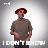 No Idea Idk GIF