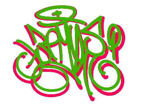 Street Art Sticker