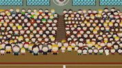 crowd stadium GIF by South Park 