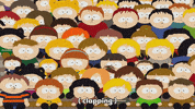 clapping crowd GIF by South Park 