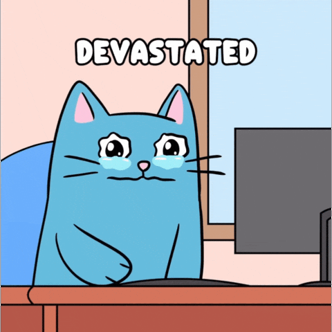 Game Over Crying GIF