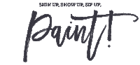 Painting Diy Sticker by Wine & Design